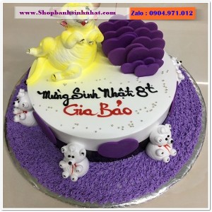 Bánh Sinh Nhật Con Trâu - LS02
